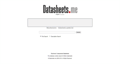 Desktop Screenshot of datasheets.me